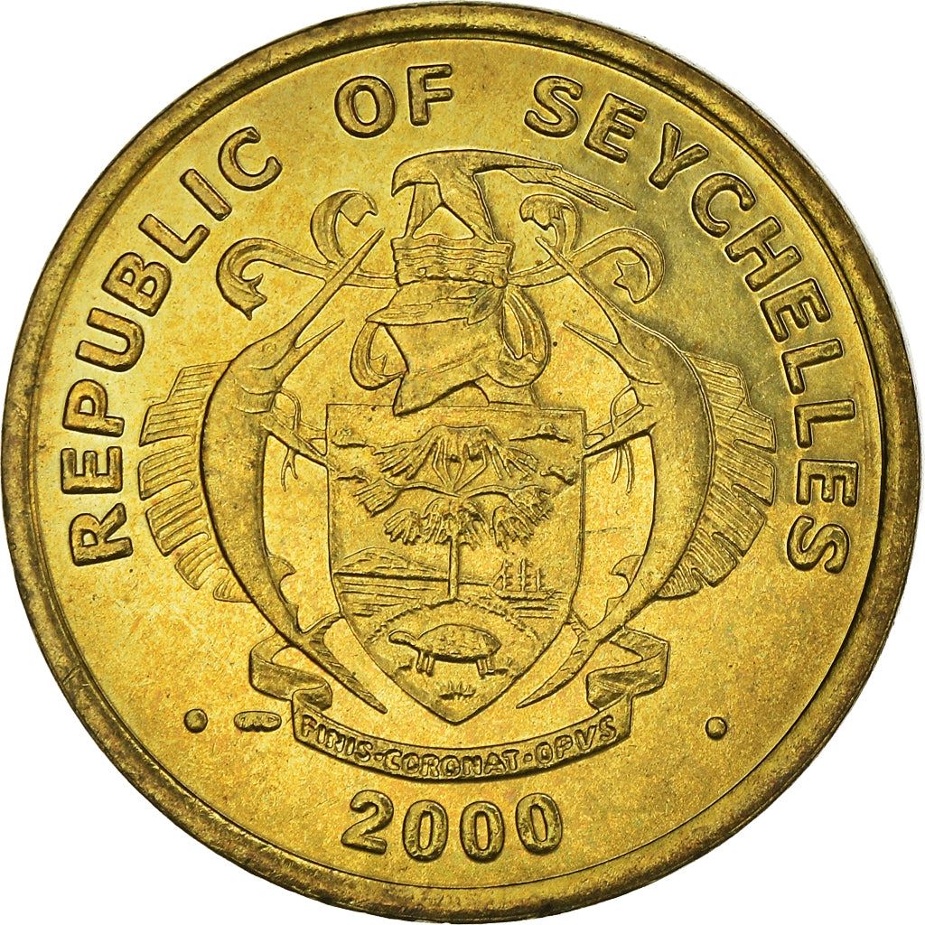 Seychelles | 10 Cents Coin | Tuna fish | Km:48.1 | 1982 - 2003