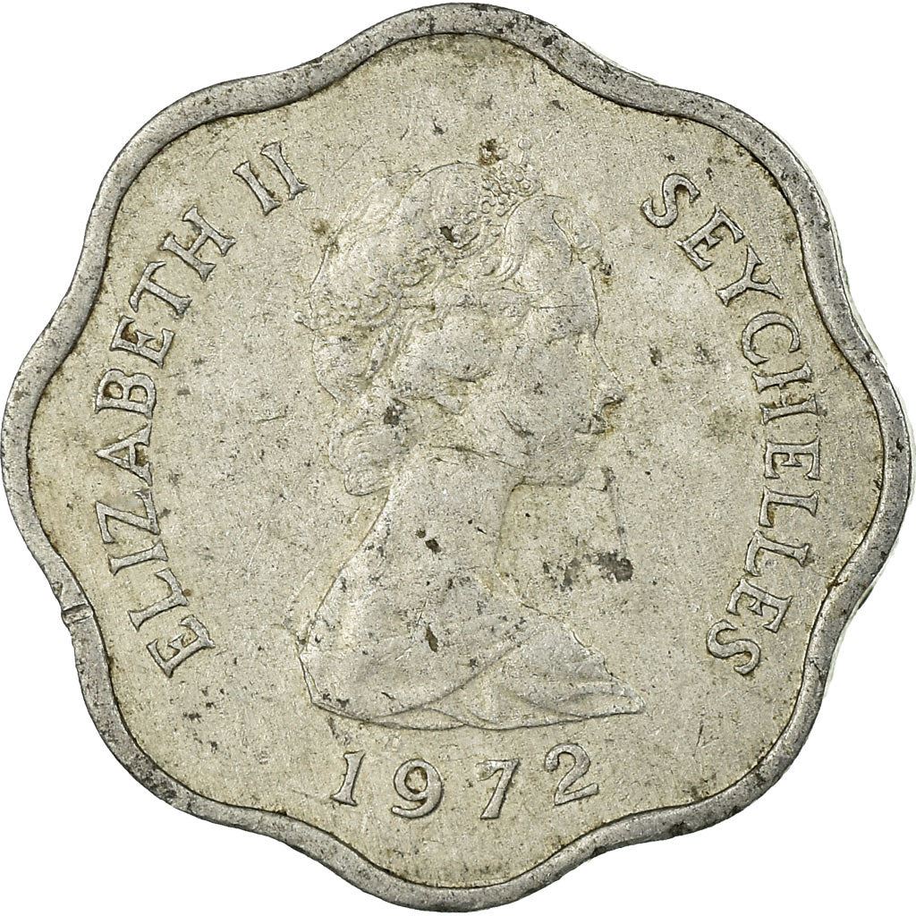 Seychelles | 5 Cents Coin | Cabbage head | Km:18 | 1972 - 1975