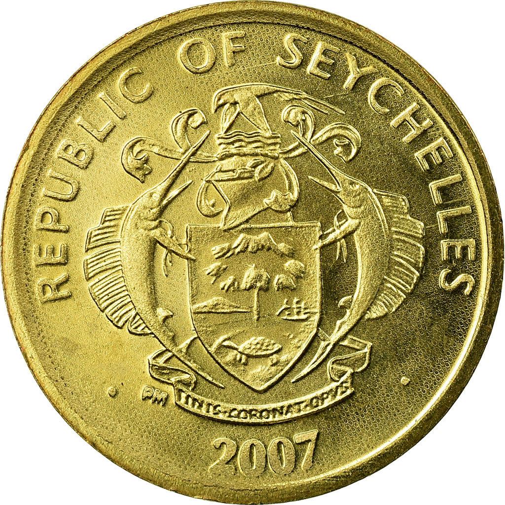 Seychelles | 5 Cents Coin | Manioc plant | Km:47A | 2007 - 2012