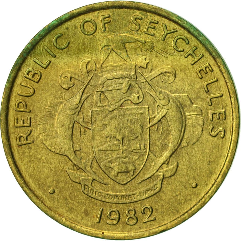 Seychelles | 5 Cents Coin | Manioc plant | Km:47.1 | 1982 - 2003