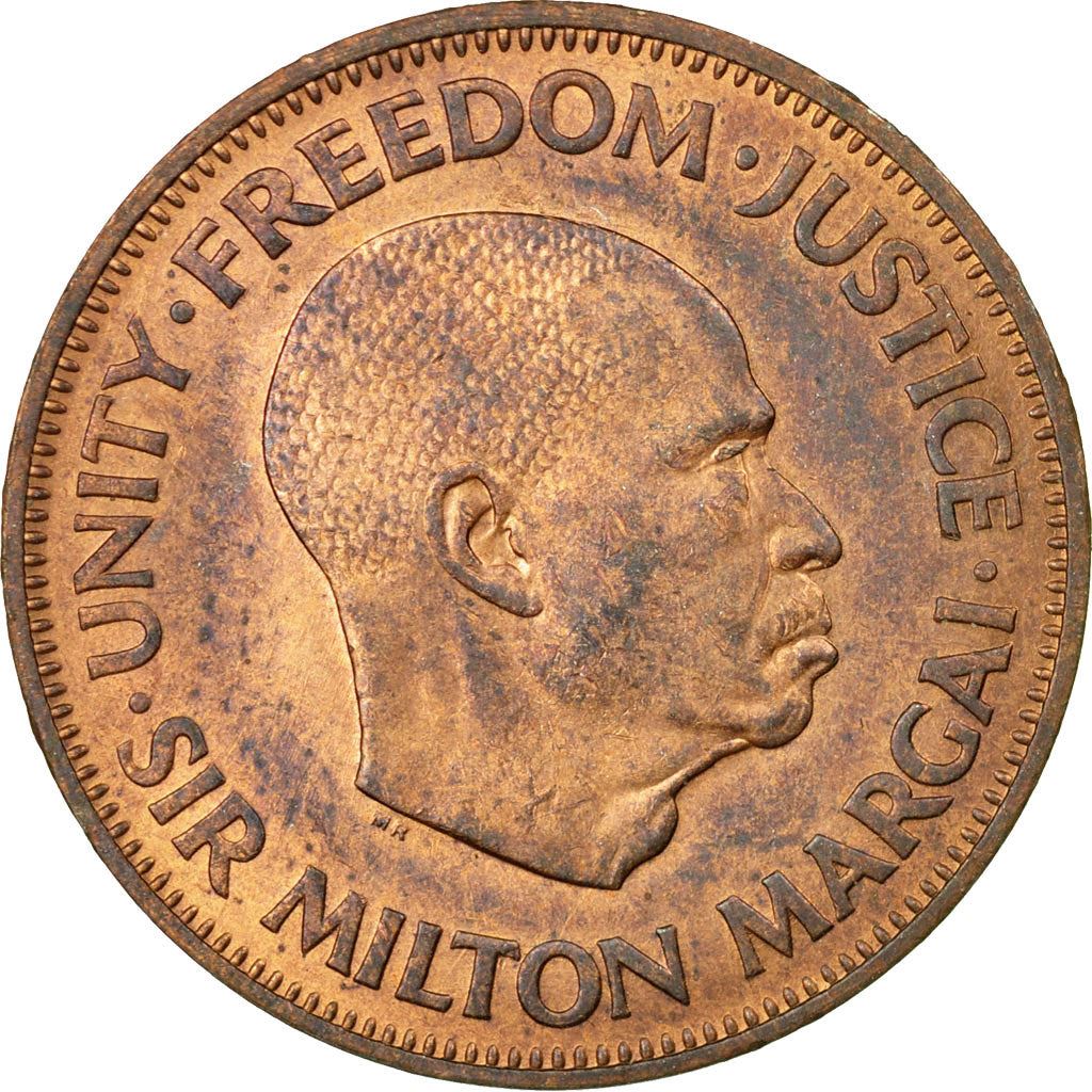 Sierra Leone 1 Cent Coin | Sir Milton Margai | KM17 | 1964