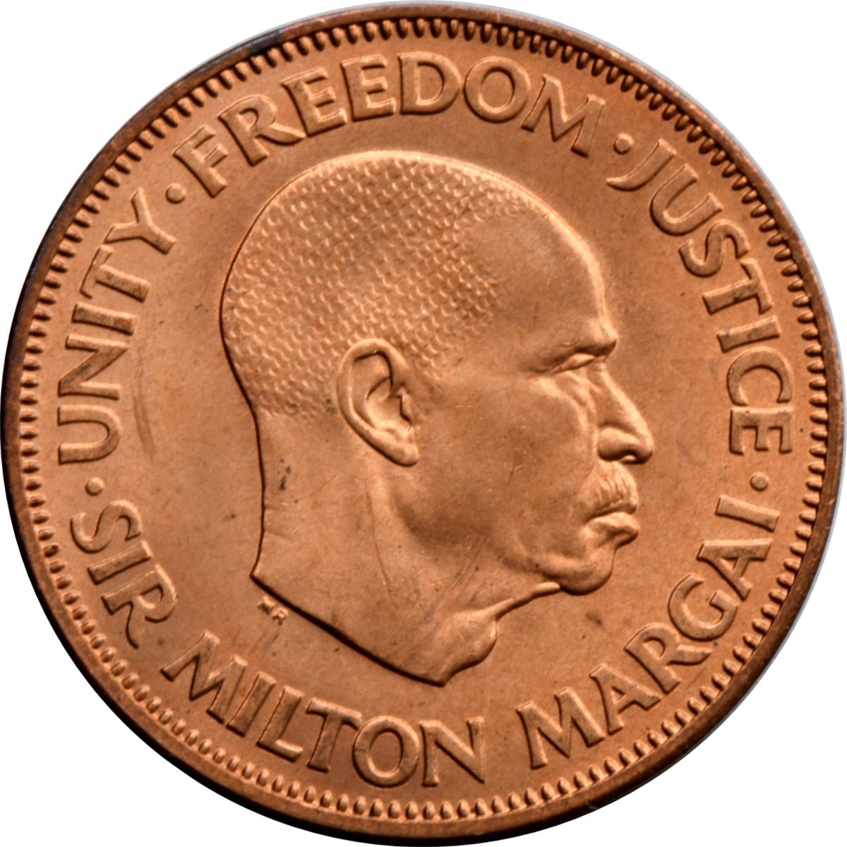 Sierra Leone 1 Cent Coin | Sir Milton Margai | KM17 | 1964