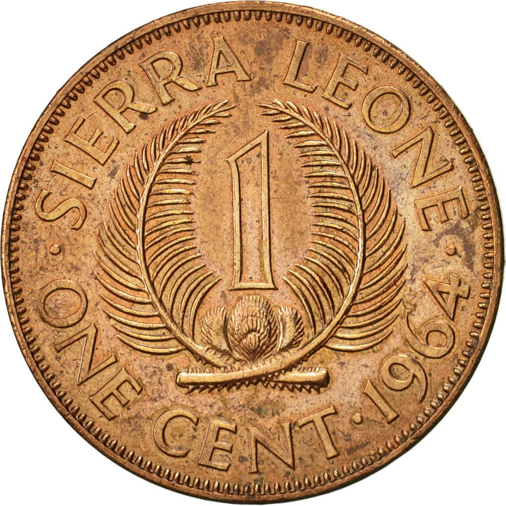 Sierra Leone 1 Cent Coin | Sir Milton Margai | KM17 | 1964