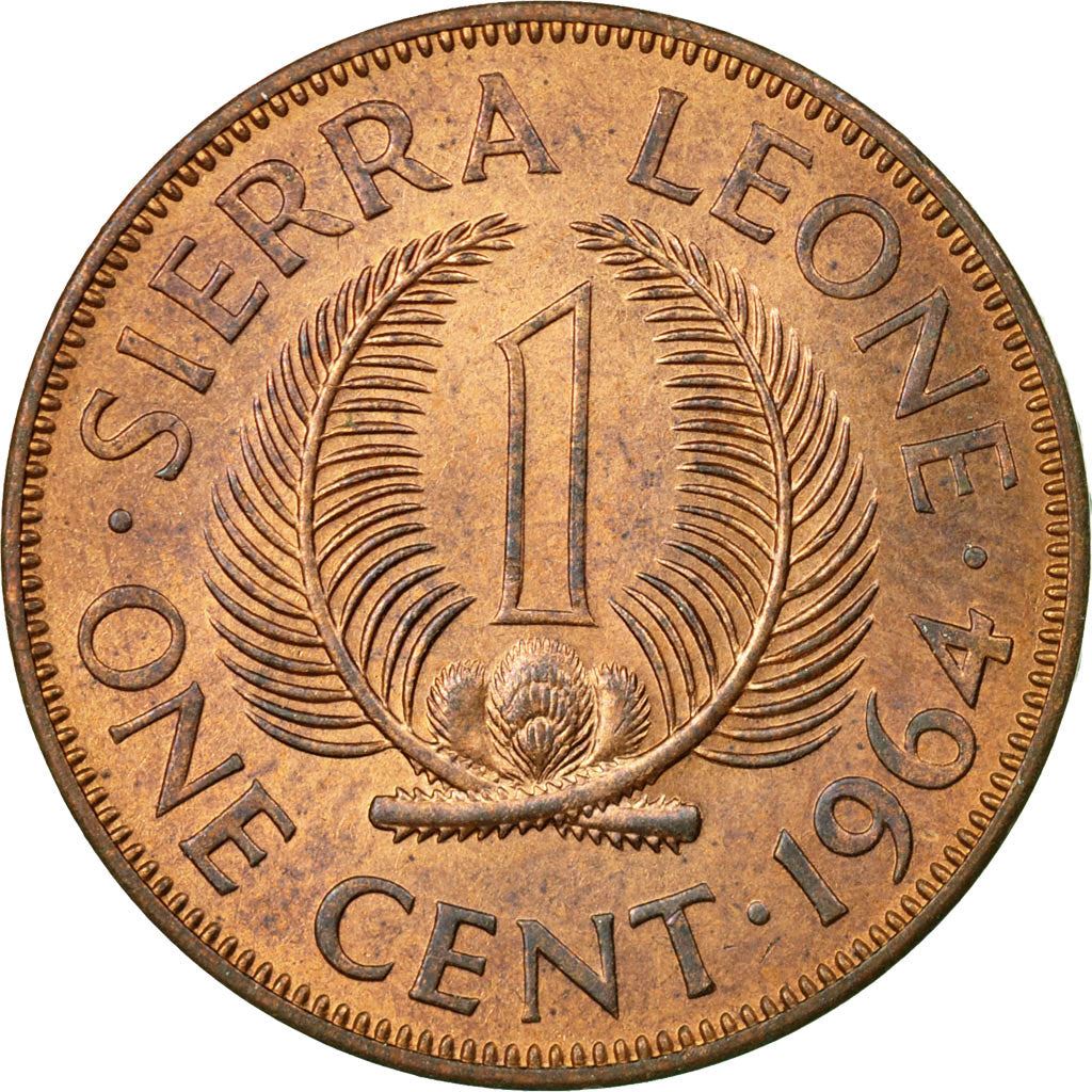 Sierra Leone 1 Cent Coin | Sir Milton Margai | KM17 | 1964