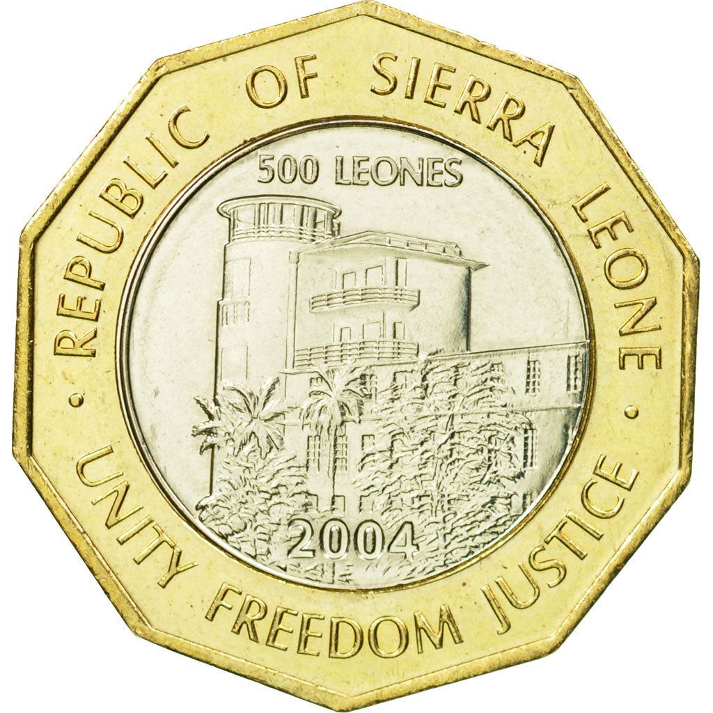 Sierra Leone 500 Leones | KM296 | 2004 - 2016