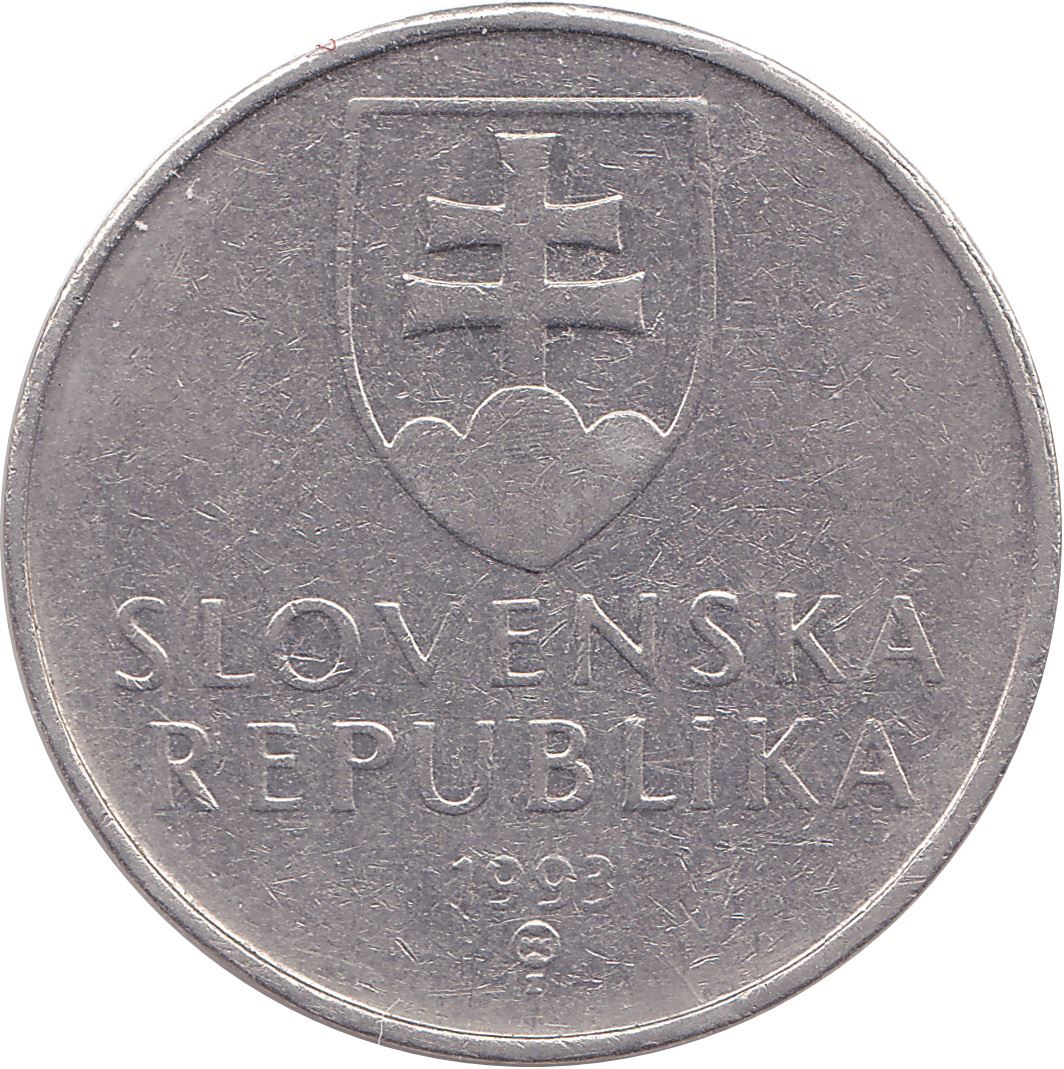 Slovakia 2 Koruna | Sitting Venus | KM13 | 1993 - 2008