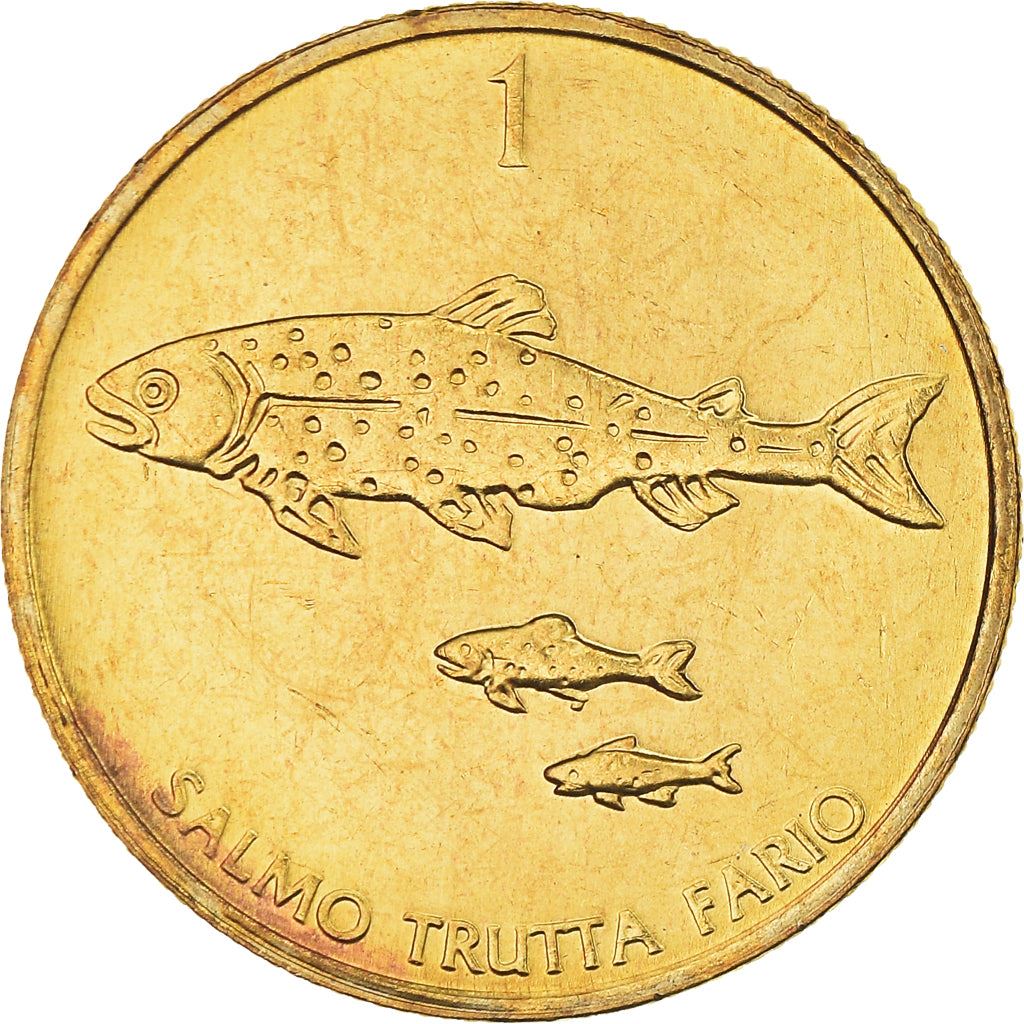 Slovenia 1 Tolar | Brown Trout | KM4 | 1992 - 2006