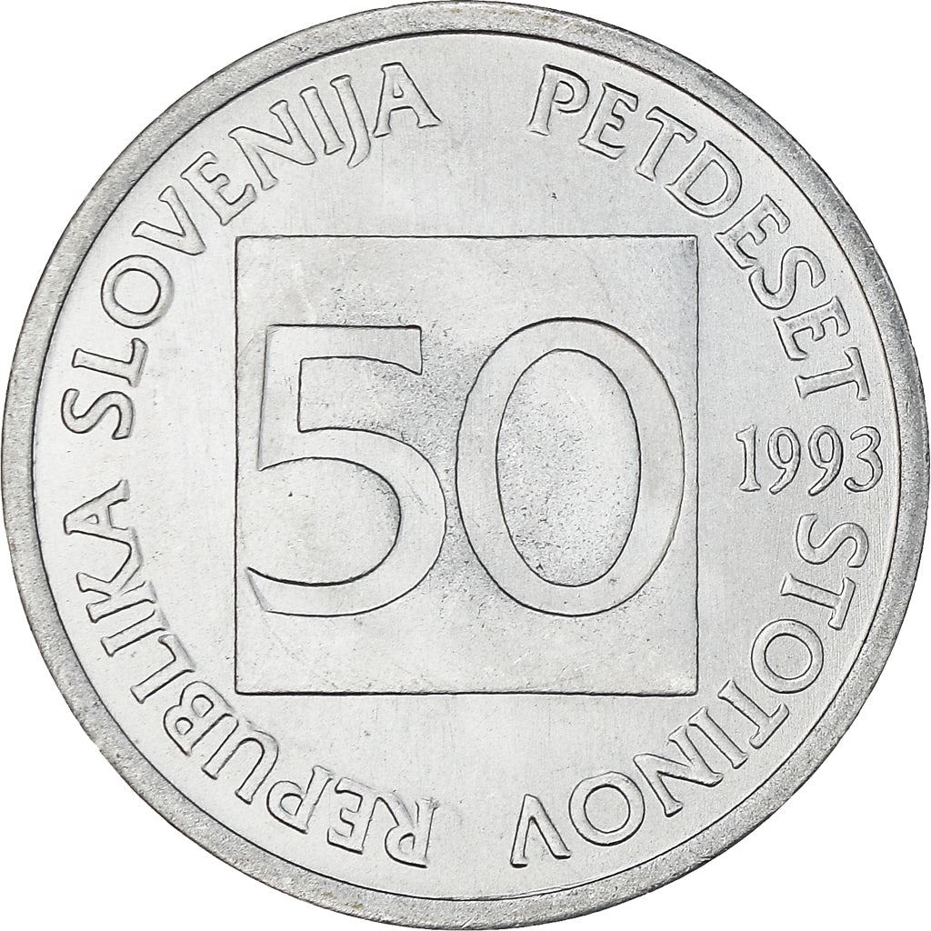 Slovenia 50 Stotinov Coin | Carniolan Honey Bee | KM3 | 1992 - 2006