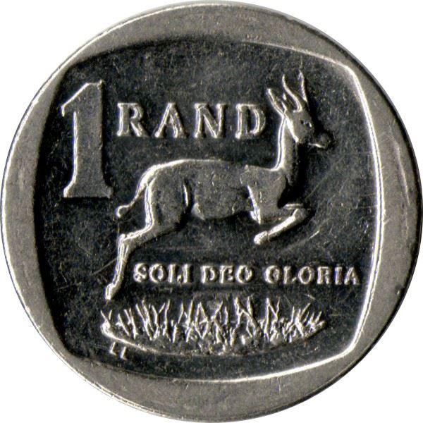 South Africa 1 Rand Afrika Borwa - Aforika Borwa Coin KM504 2011 - 2013