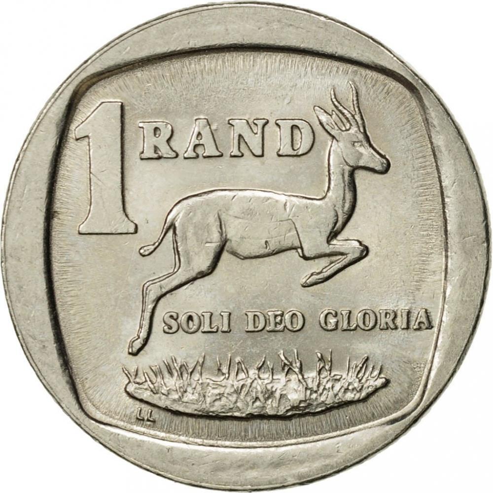 South Africa 1 Rand SOUTH AFRICA - SUID-AFRIKA Coin KM138 1990 - 1995