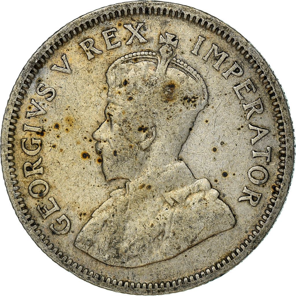 South Africa 1 Shilling Coin | George V Suid Afrika | KM17.3 | 1931 - 1936