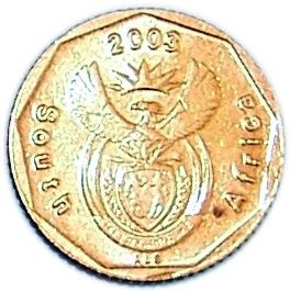 South Africa 10 Cents English Legend - South Africa Coin KM347 2003