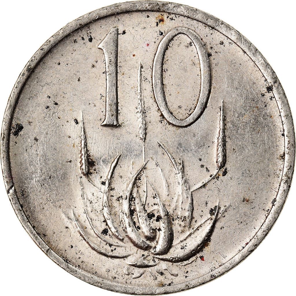 South Africa 10 Cents SOUTH AFRICA - SUID-AFRIKA Coin KM85 1970 - 1989