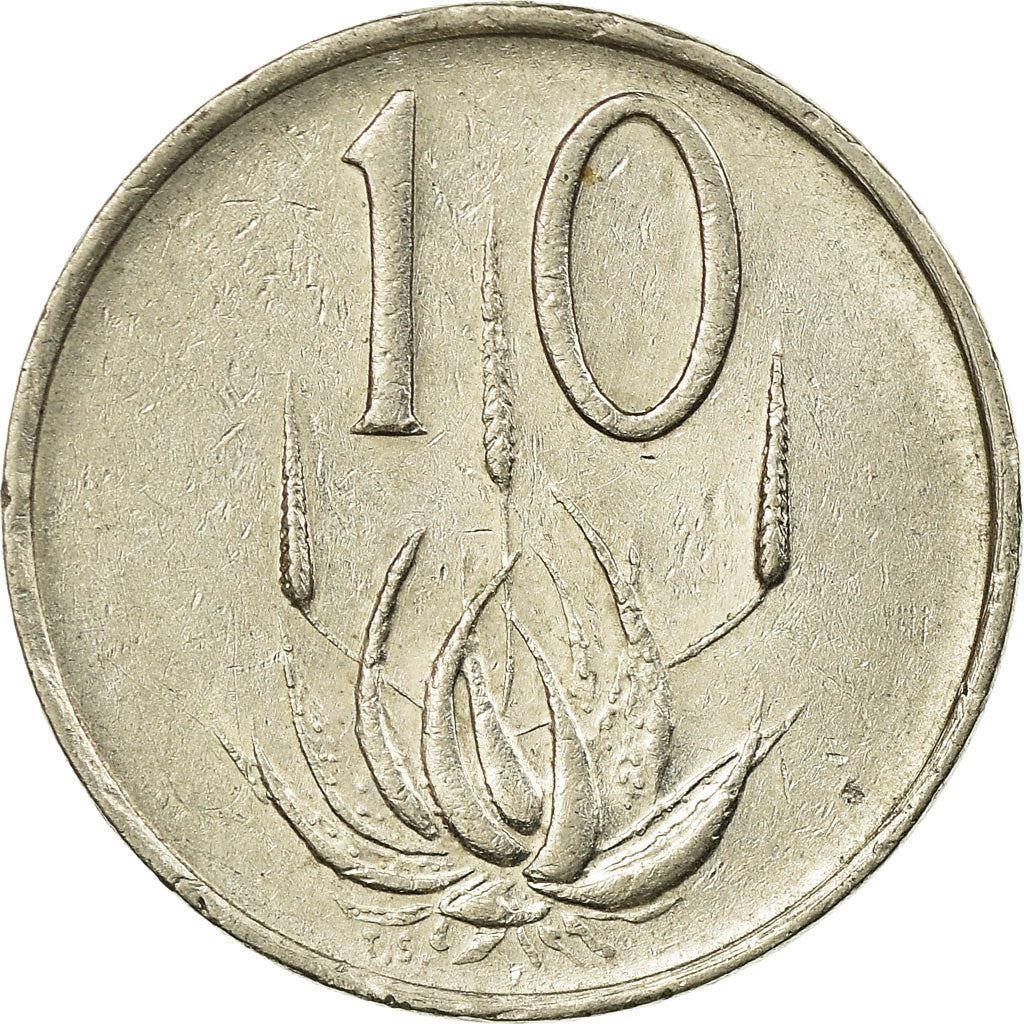 South Africa 10 Cents SOUTH AFRICA - SUID-AFRIKA Coin KM85 1970 - 1989