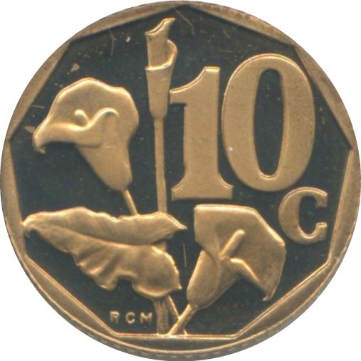 South Africa 10 Cents Tsonga Legend - Afrika-Dzonga Coin KM269 2002