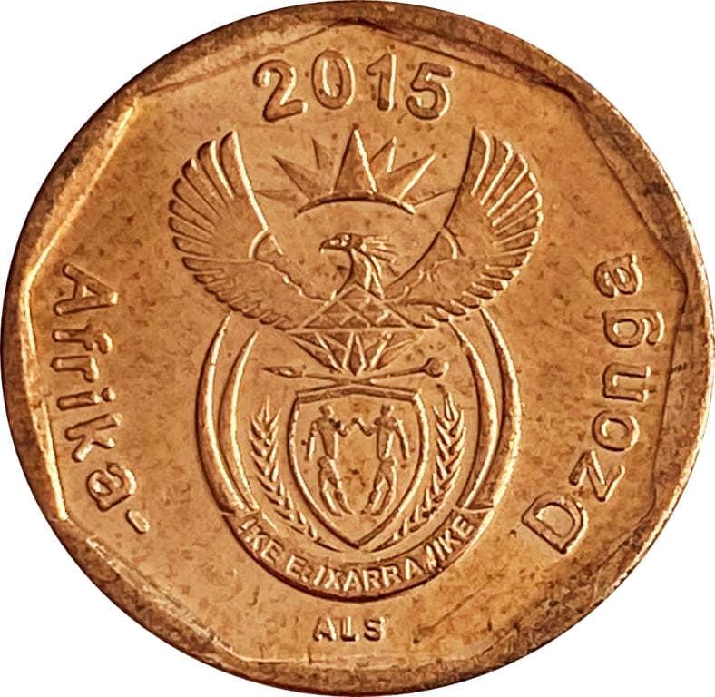 South Africa 10 Cents Tsonga Legend - Afrika-Dzonga Coin KMUC13 2015