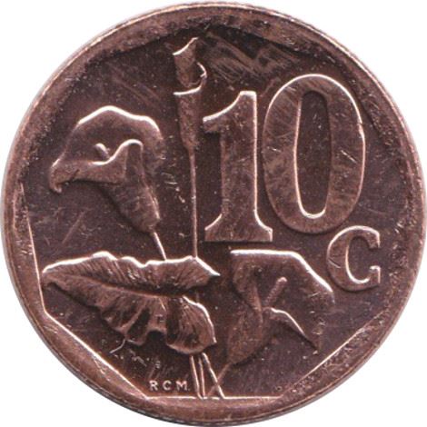 South Africa 10 Cents Tsonga Legend - Afrika-Dzonga Coin KMUC13 2015