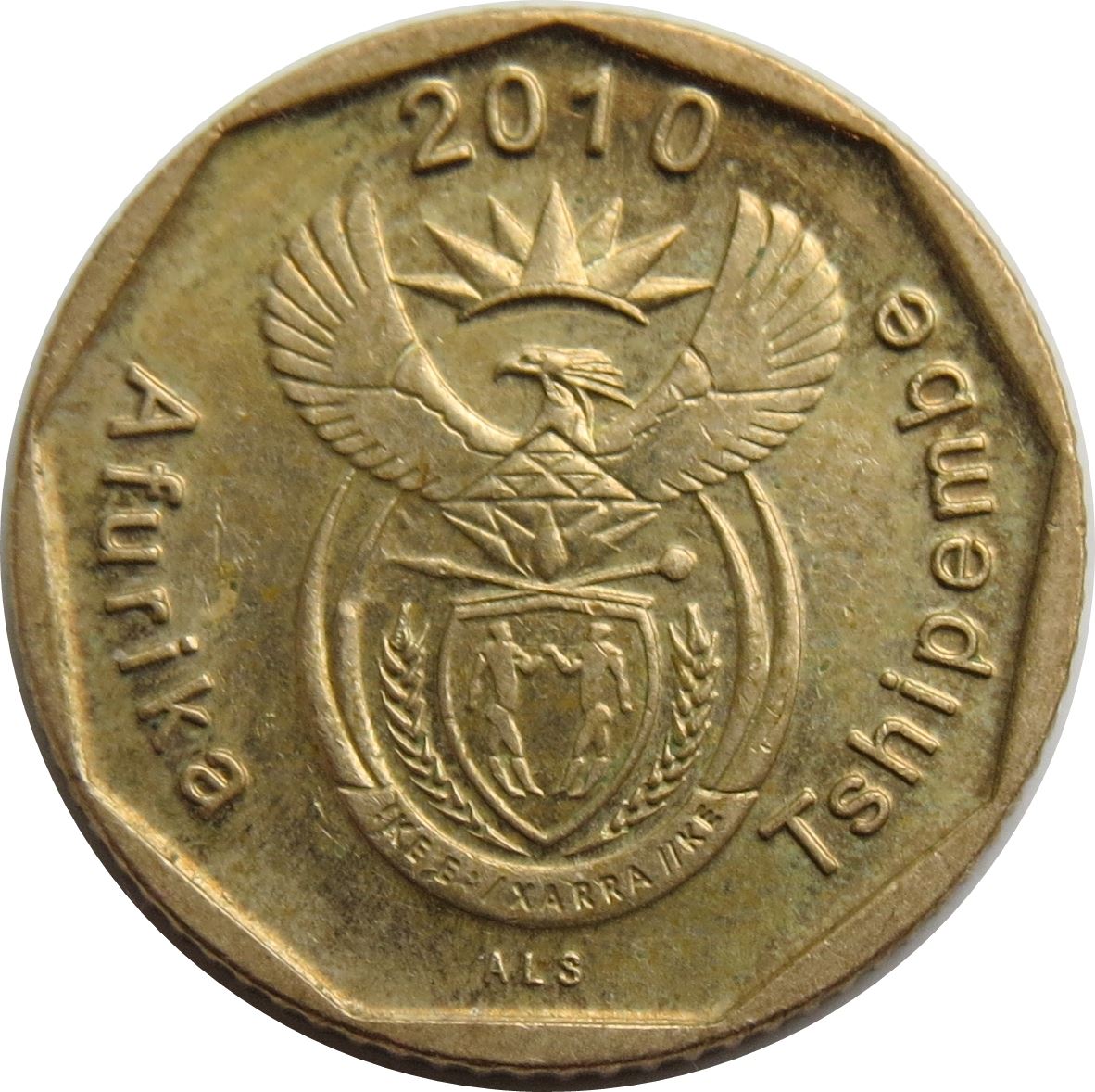 South Africa 10 Cents Venda Legend - Afurika Tshipembe Coin KM494 2010