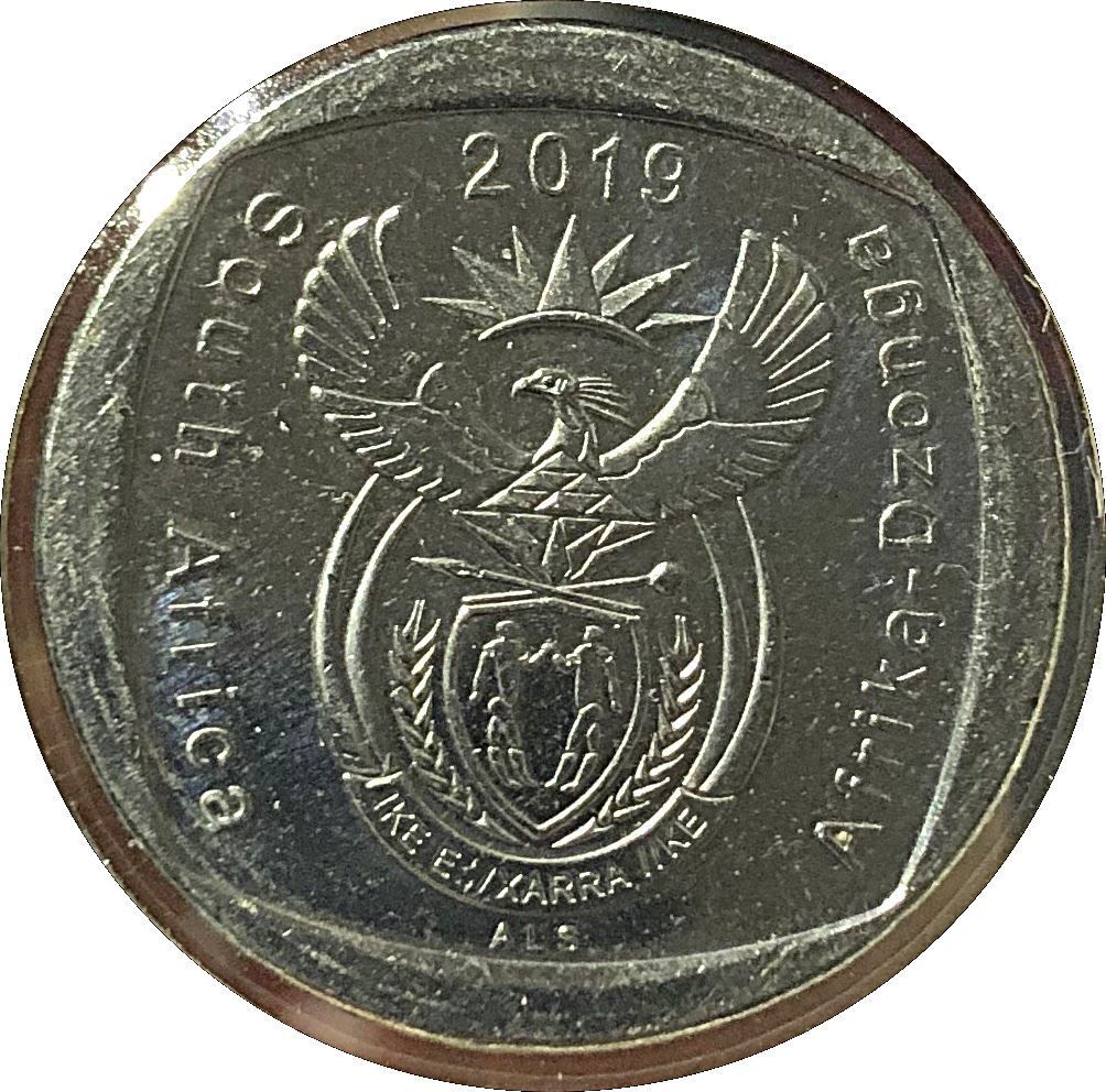 South Africa 2 Rand Coin | Children's Rights | 2019