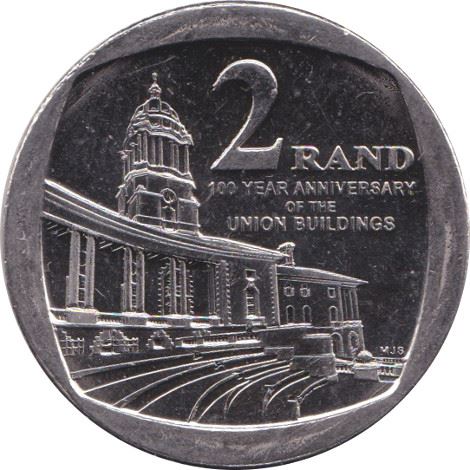 South Africa 2 Rand Coin | Union Buildings | 2014