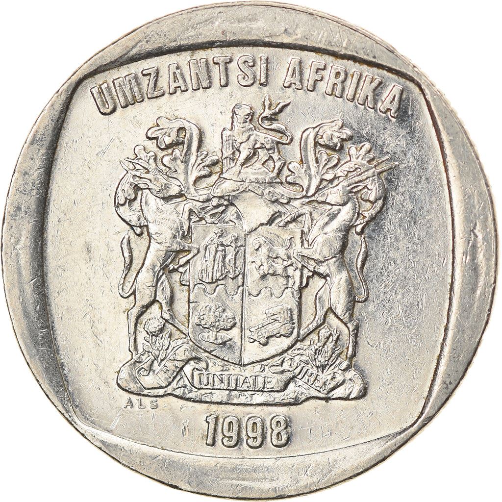 South Africa 2 Rand Coin | Xhosa Legend - UMZANTSI AFRIKA | KM165 | 1996 - 2000