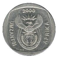 South Africa 2 Rand Coin | Xhosa Legend - UMZANTSI AFRIKA | KM228 | 2000 - 2001