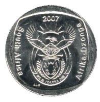 South Africa 2 Rand South Africa - Afrika-Dzonga Coin KM345 2007 - 2019