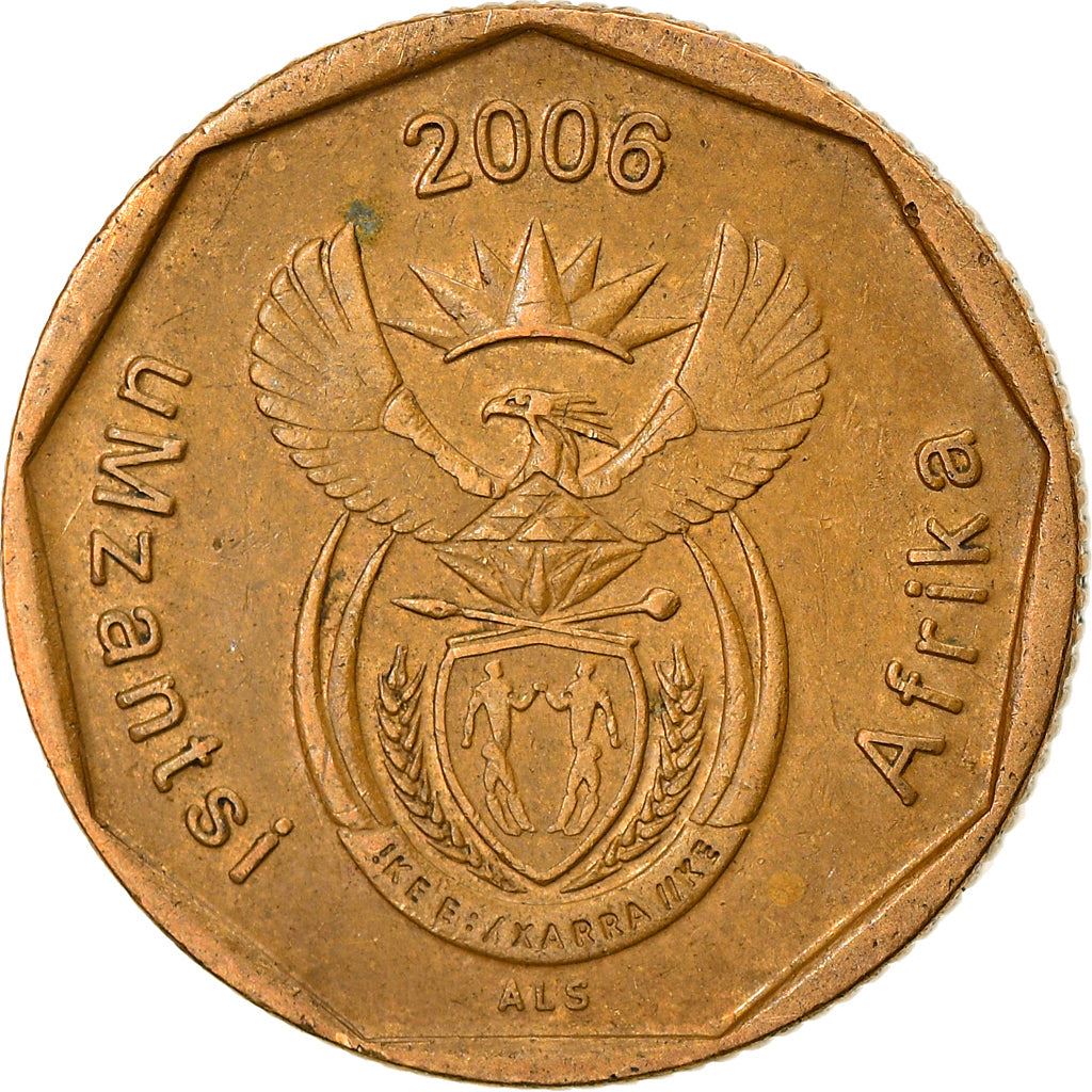 South Africa 20 Cents Xhosa Legend - uMzantsi Afrika Coin KM488 2006 - 2019