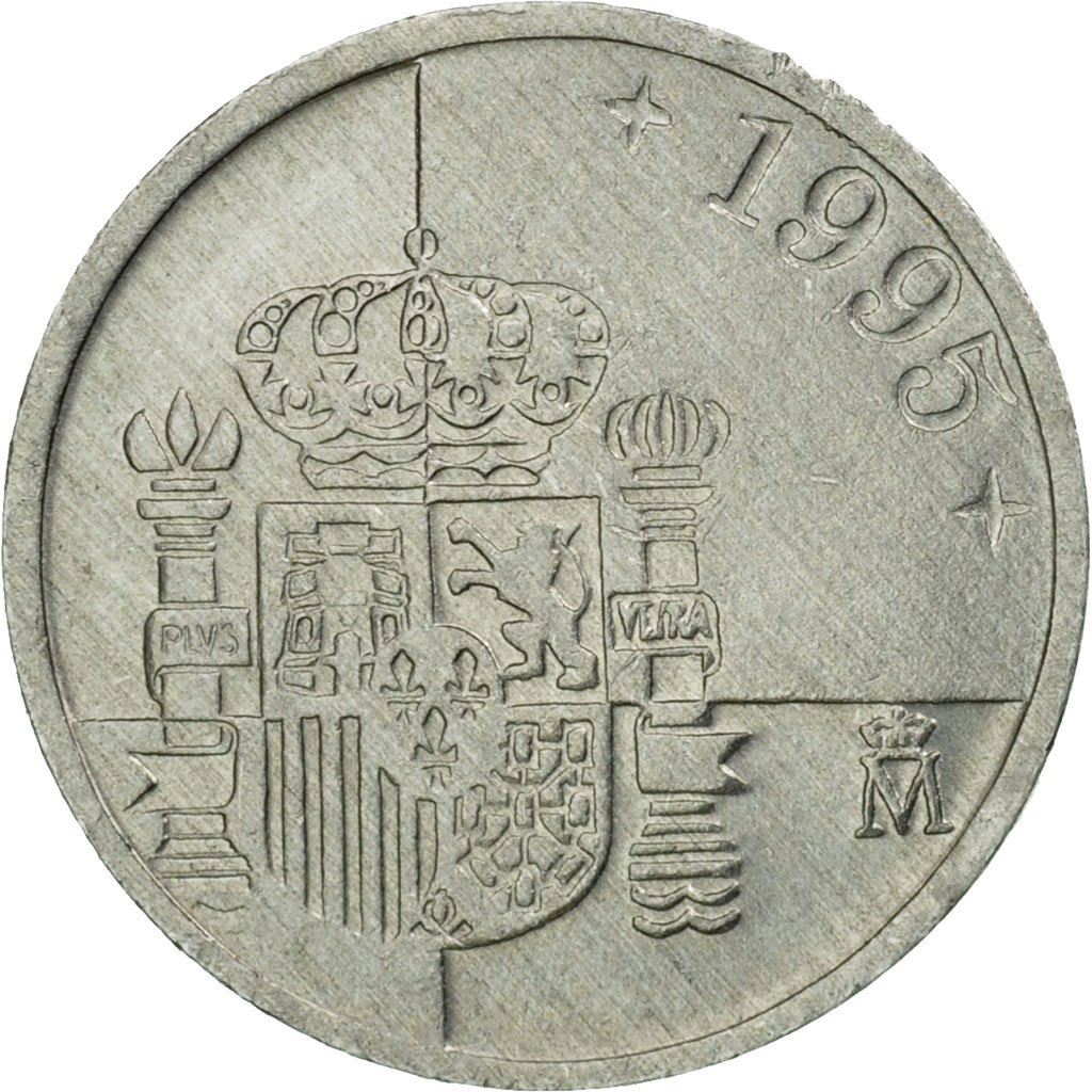 Spain 1 Peseta - Juan Carlos I Coin 1989 - 2001 KM 832