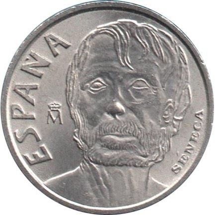 Spain | 10 Pesetas Coin | Philosopher Lucio Anneo Seneca | Cordoba Gates | Km:982 | 1997