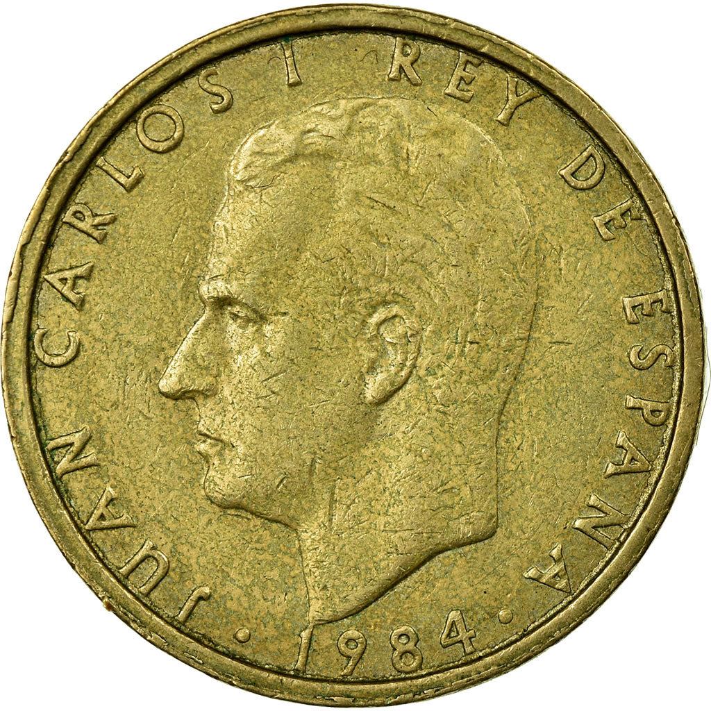 Spain 100 Pesetas - Juan Carlos I "CIEN" Coin 1982 - 1990 KM 826