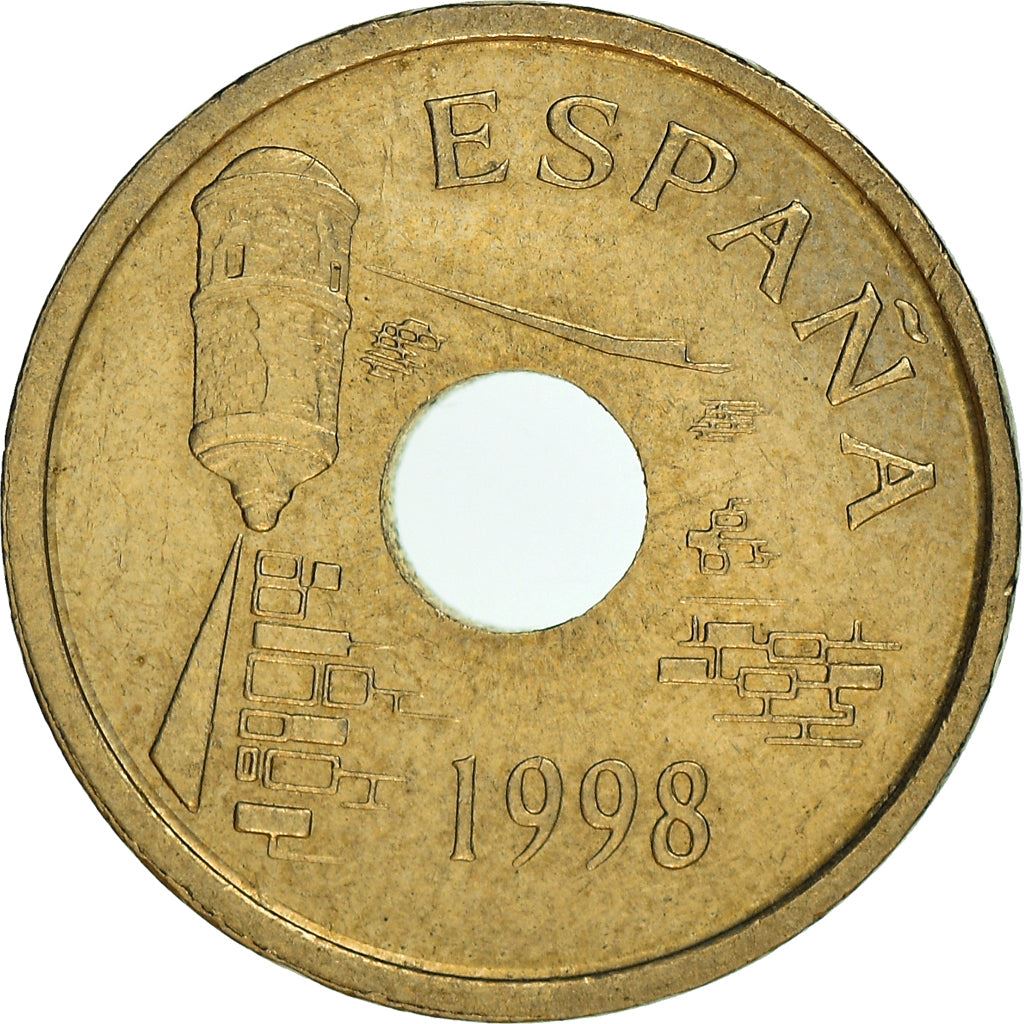 Spain 25 Pesetas Ceuta Coin 1998 KM 990