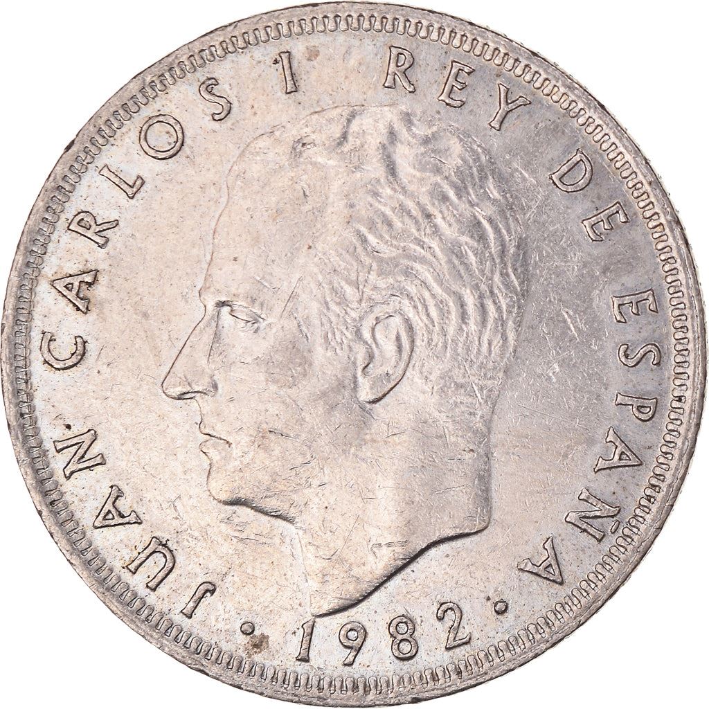 Spain 25 Pesetas - Juan Carlos I with mintmark Coin KM824 1982 - 1984