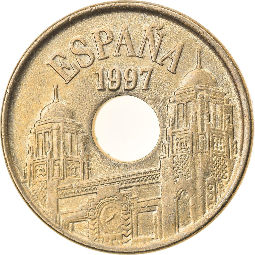 Spain 25 Pesetas Melilla Coin 1997 KM 983