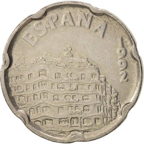 Spain 50 Pesetas Casa Mila Coin KM906 1992