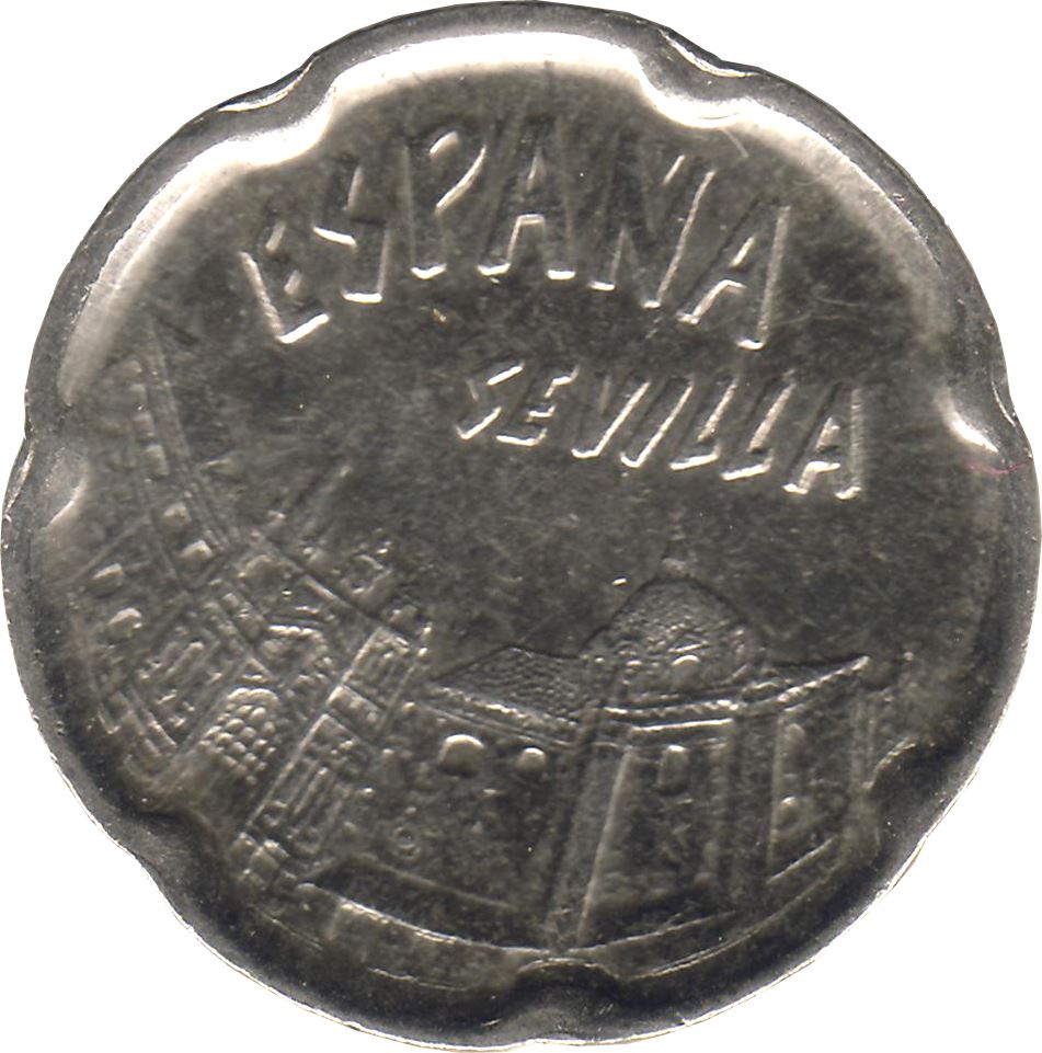 Spain 50 Pesetas Coin | La Cartuja | KM853 | 1990 FAO