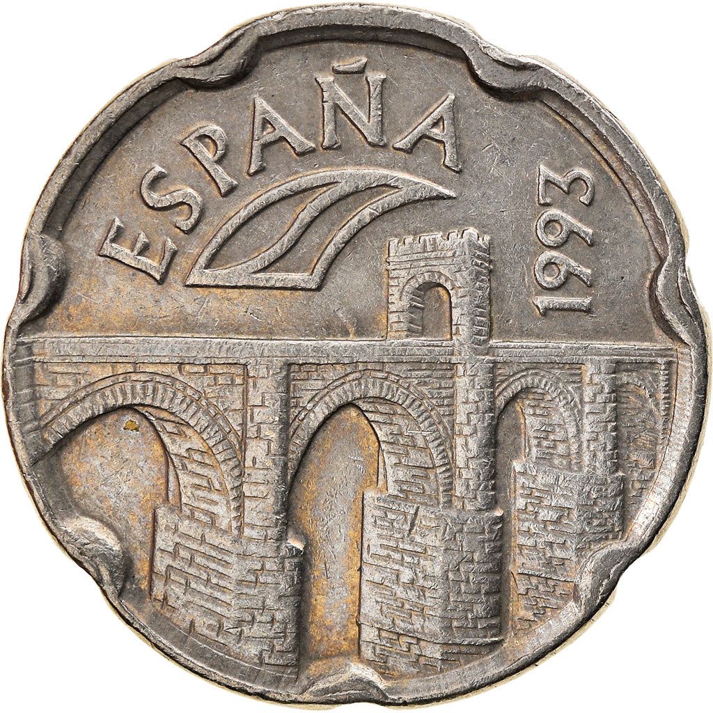 Spain 50 Pesetas Extremadura Coin KM921 1993 United Nations