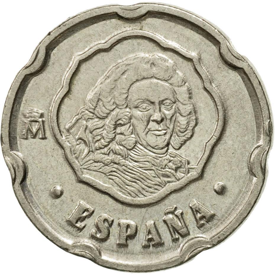 Spain 50 Pesetas Felipe V Coin KM963 1996