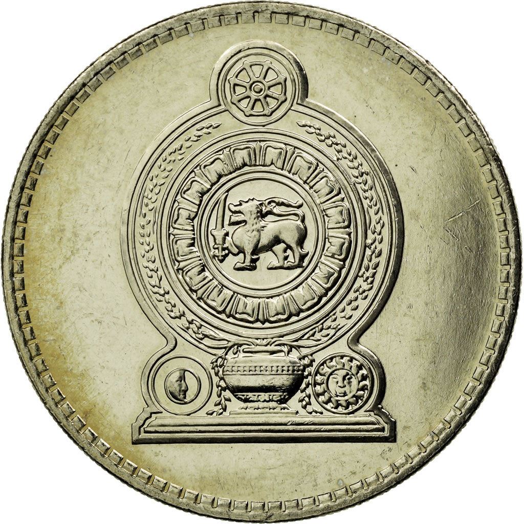 Sri Lanka Coin | 2 Rupees | National Arms | KM147 | 1984 - 2004