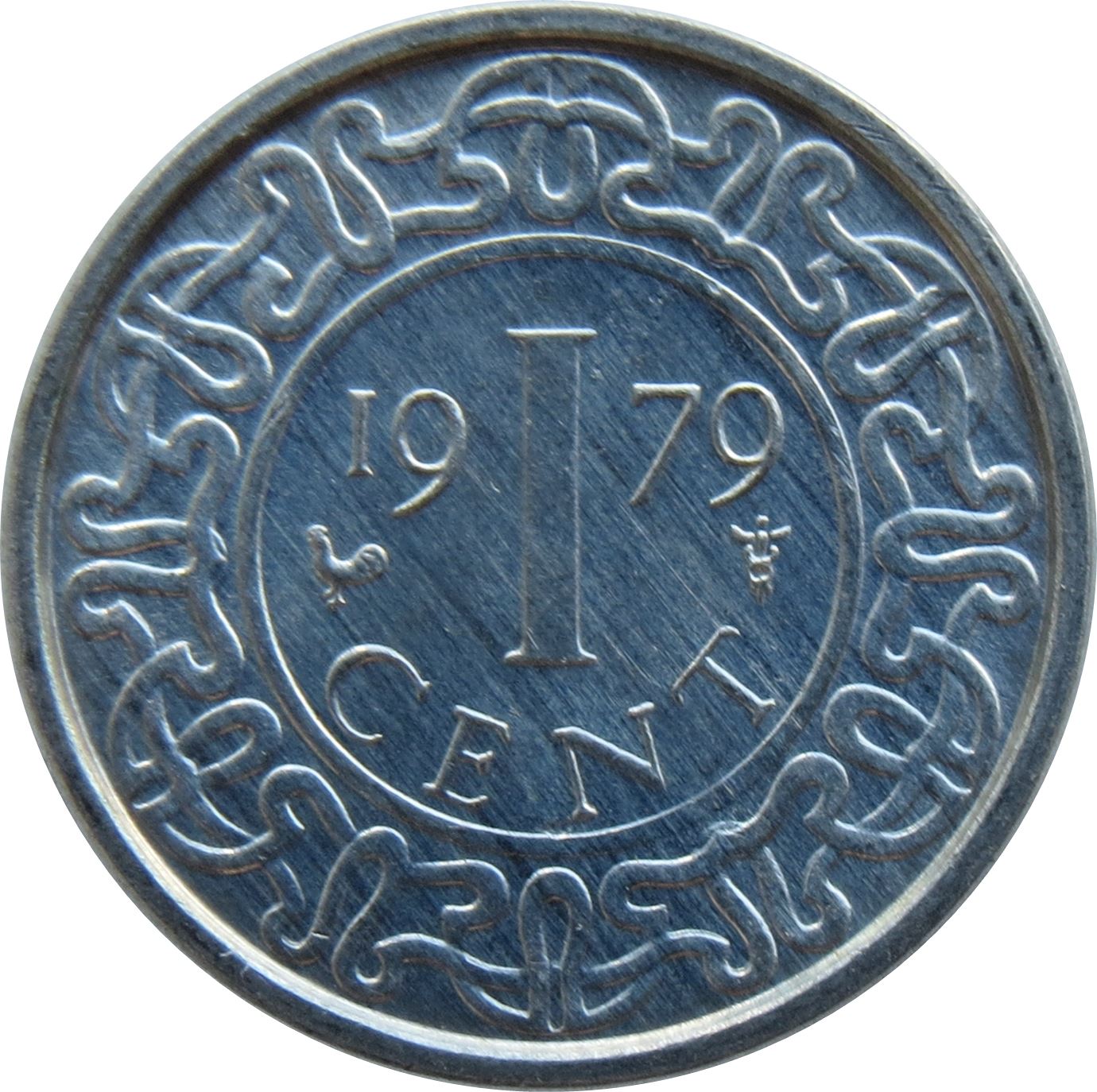 Suriname 1 Cent Coin | KM11a | 1974 - 1986