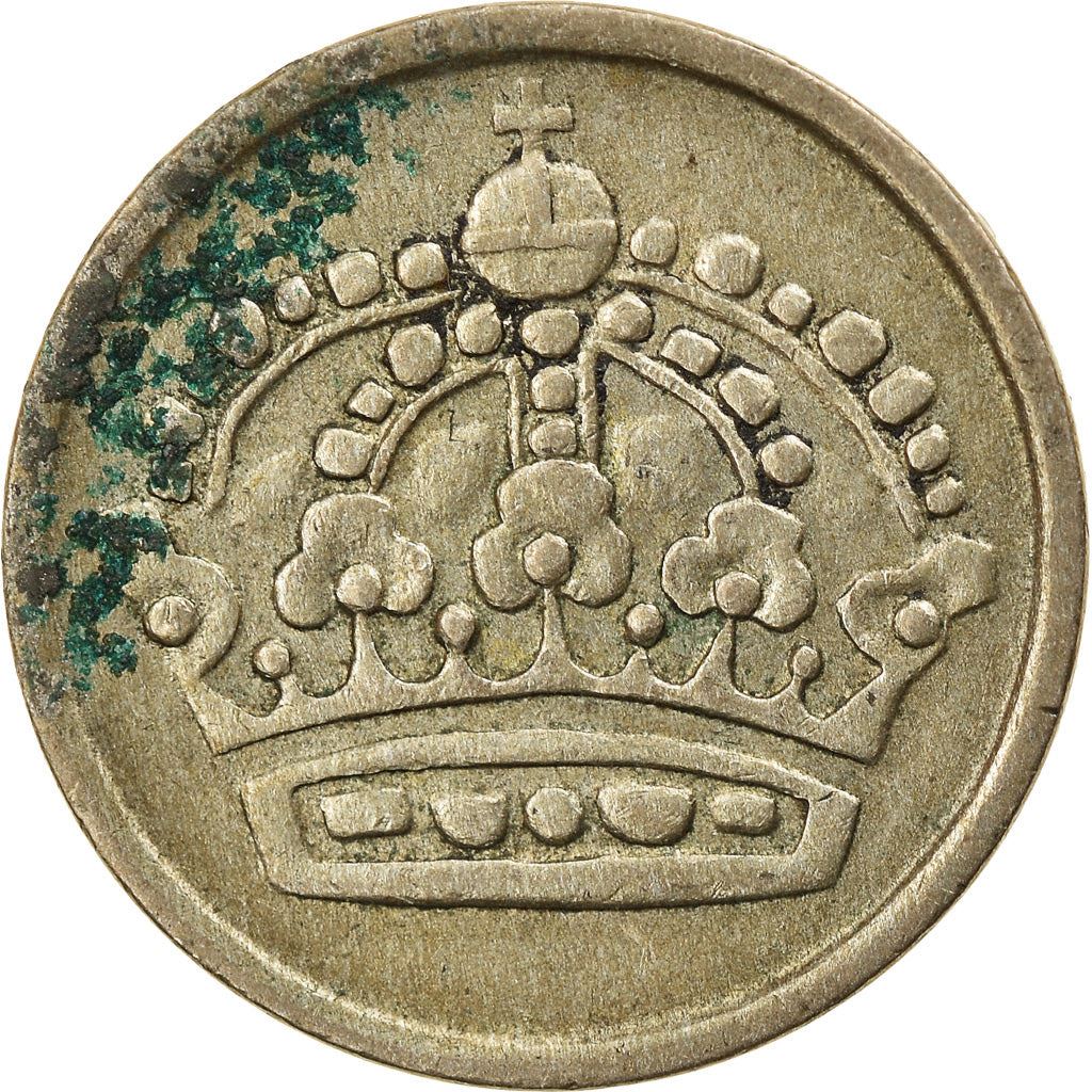 Swedish Coin 10 Ore Coin | King Gustaf VI Adolf | Crown | Sweden | 1952 - 1962