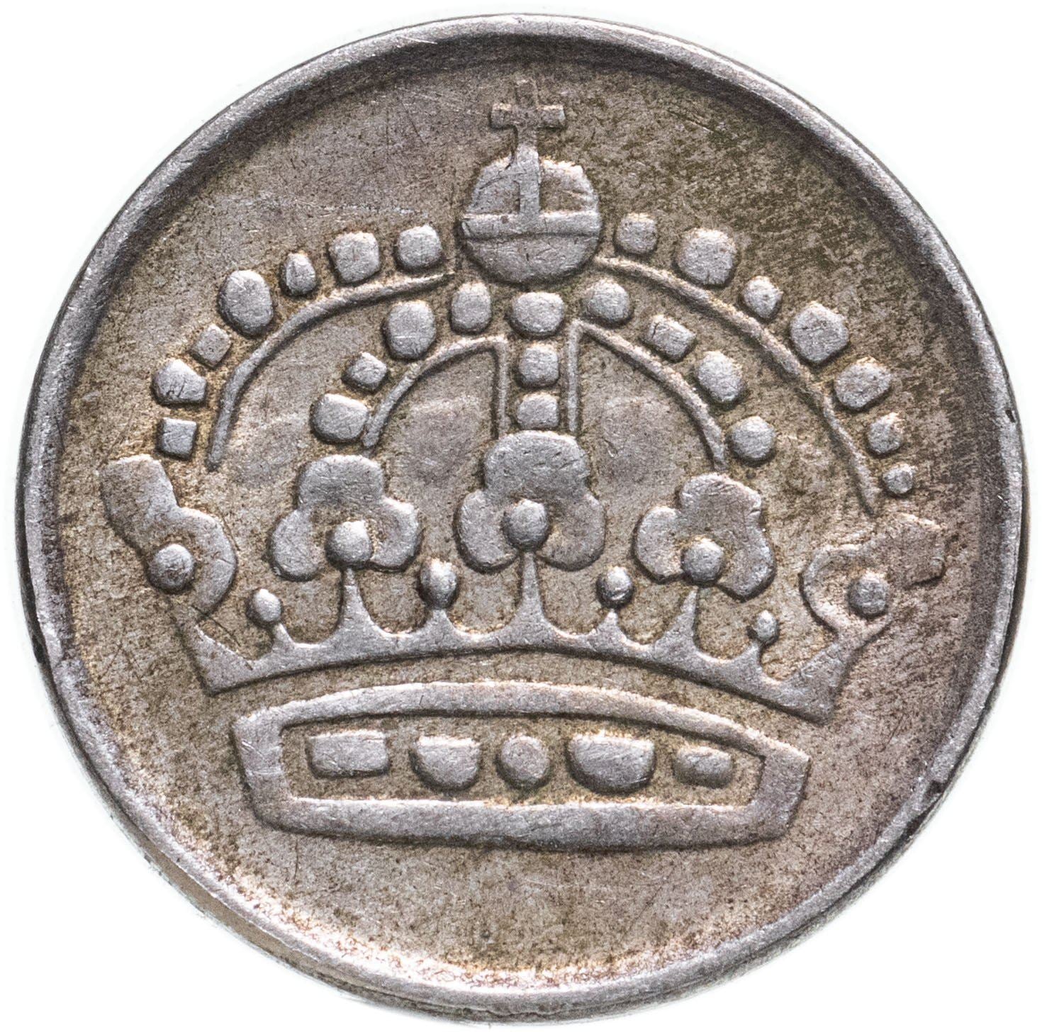 Swedish Coin 10 Ore Coin | King Gustaf VI Adolf | Crown | Sweden | 1952 - 1962