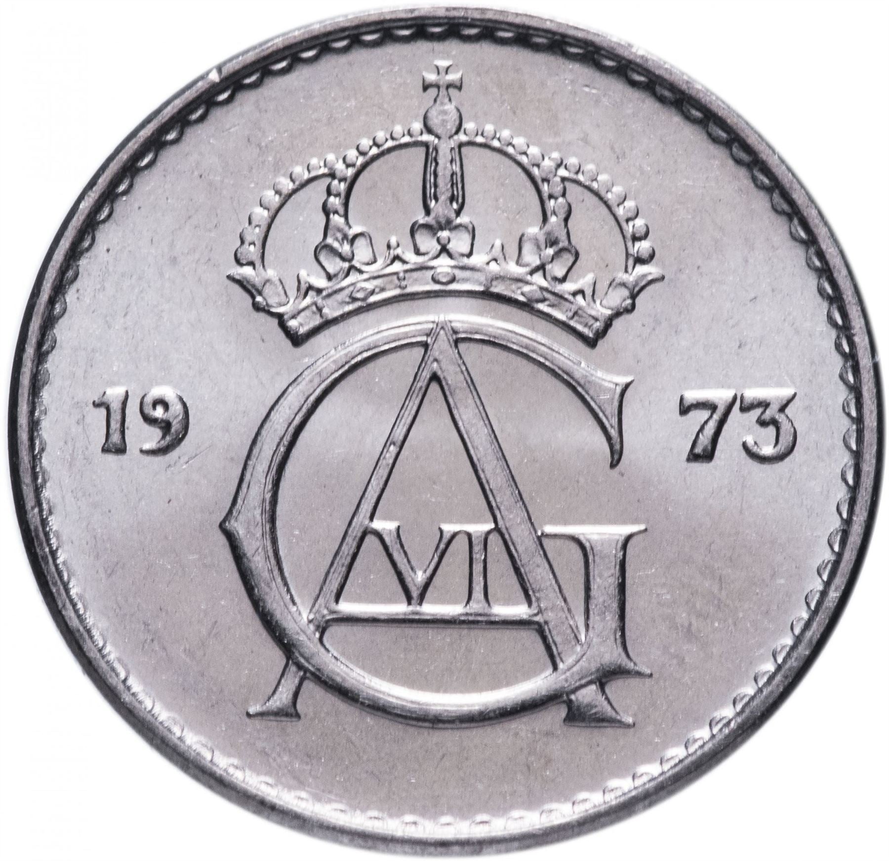 Swedish Coin 10 Öre | King Gustaf VI Adolf | Sweden | 1962 - 1973