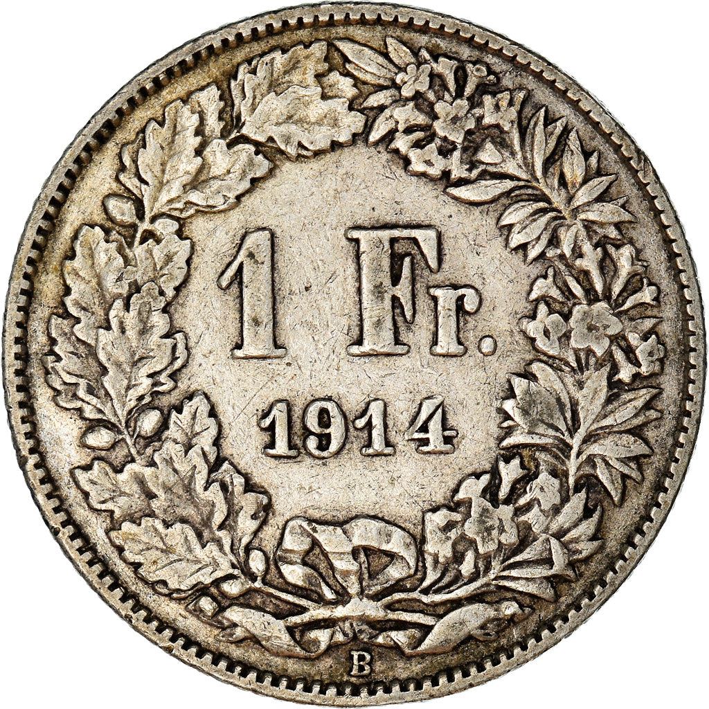 Switzerland Coin Swiss 1 Franc | Helvetia | KM24 | 1875 - 1967