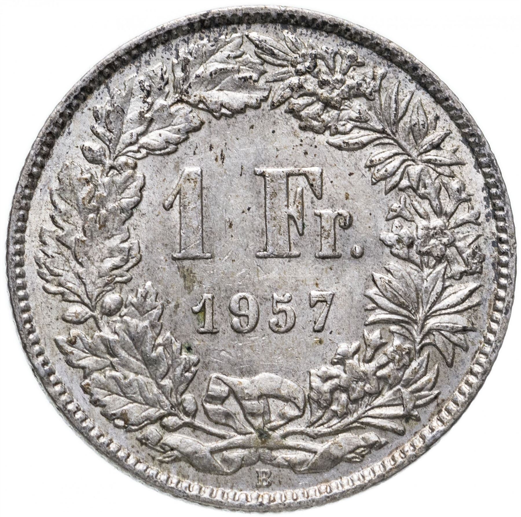 Switzerland Coin Swiss 1 Franc | Helvetia | KM24 | 1875 - 1967