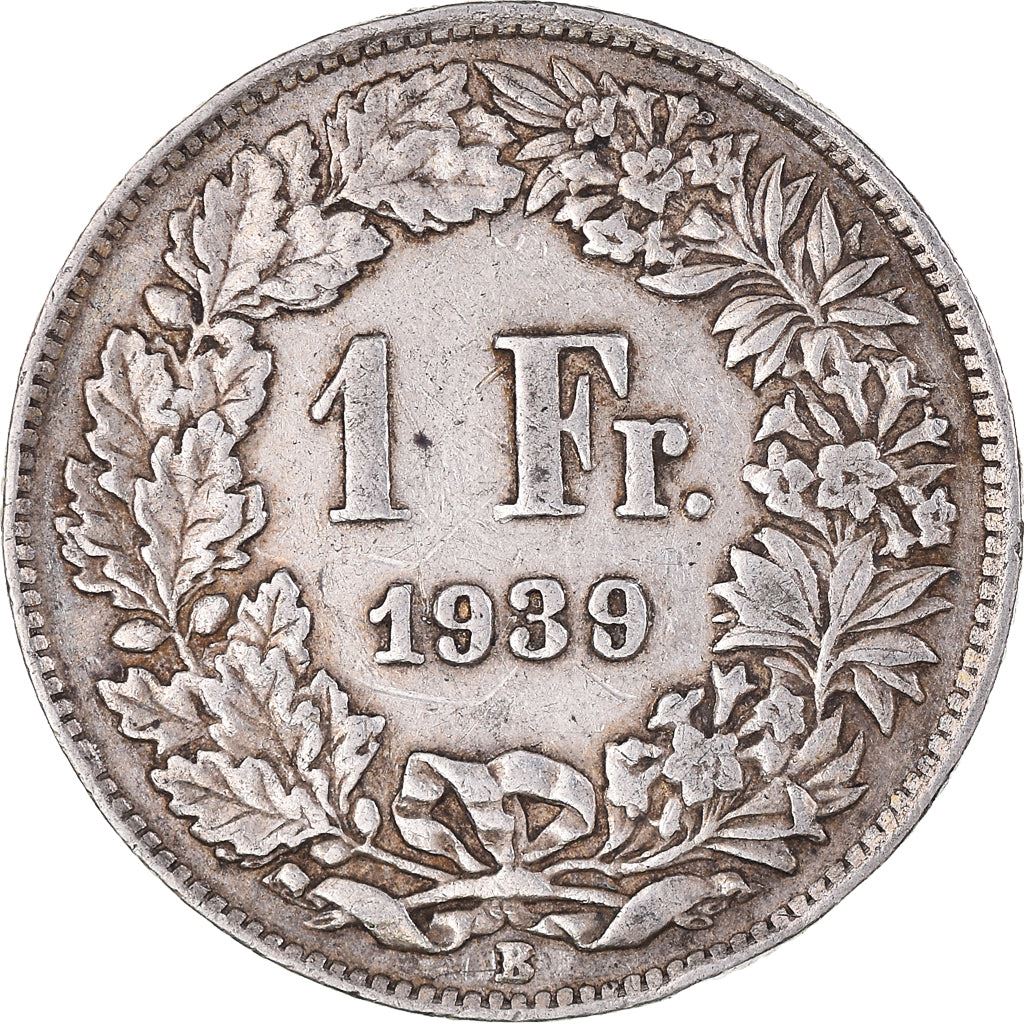 Switzerland Coin Swiss 1 Franc | Helvetia | KM24 | 1875 - 1967