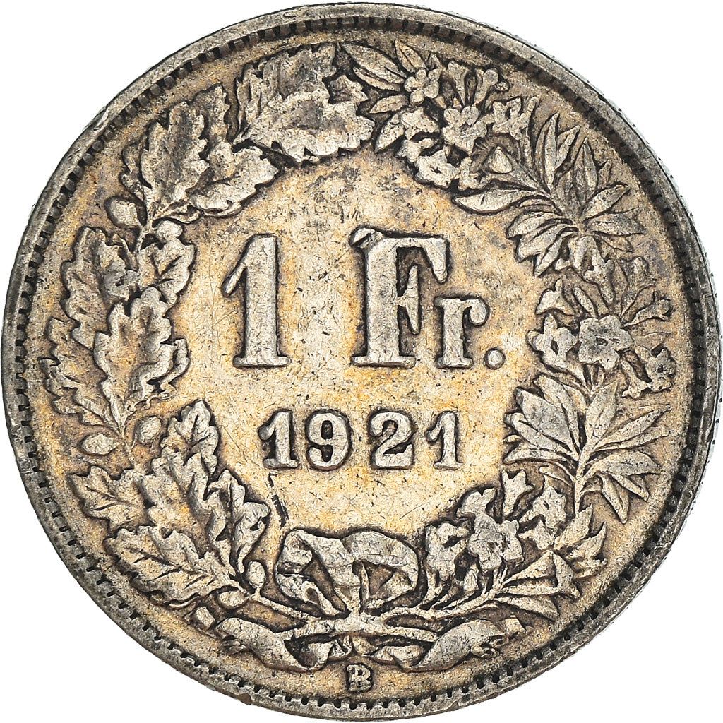 Switzerland Coin Swiss 1 Franc | Helvetia | KM24 | 1875 - 1967