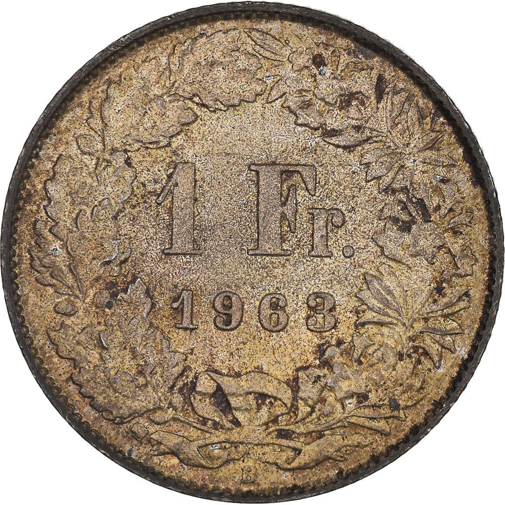 Switzerland Coin Swiss 1 Franc | Helvetia | KM24 | 1875 - 1967