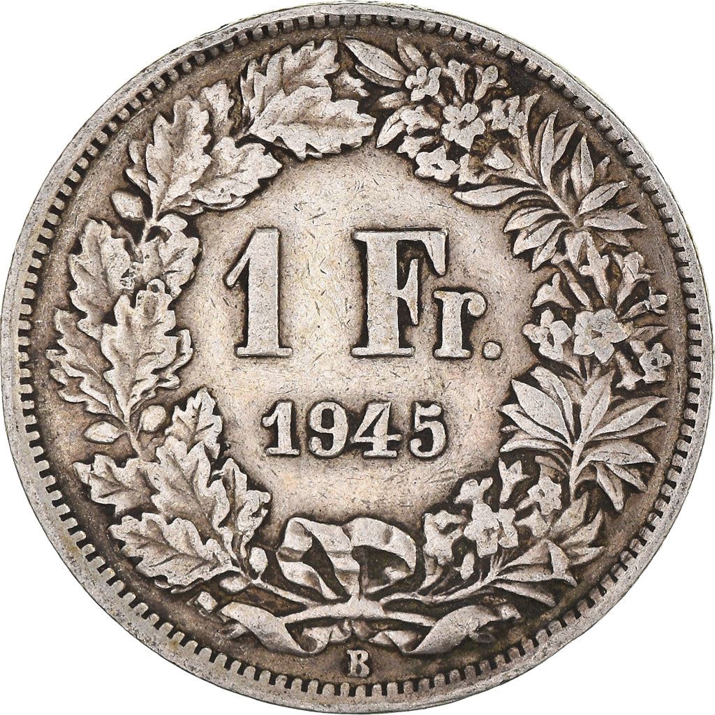 Switzerland Coin Swiss 1 Franc | Helvetia | KM24 | 1875 - 1967