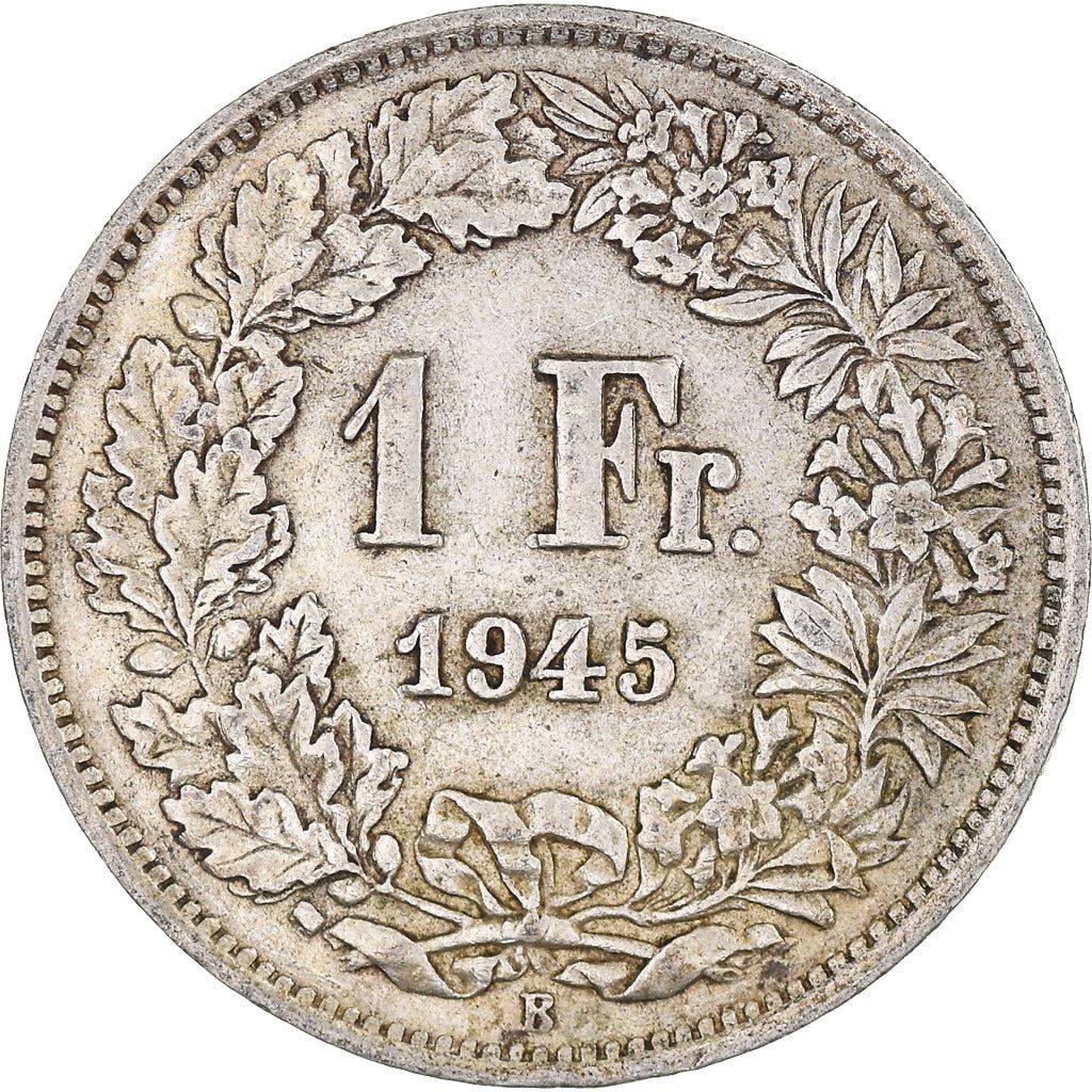 Switzerland Coin Swiss 1 Franc | Helvetia | KM24 | 1875 - 1967